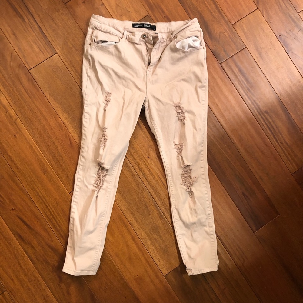 Simply Be Denim Chloe Skinny Jeans Junior Size 16 Short